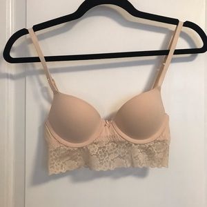 Aerie Real Happy Demi Push Up Bra